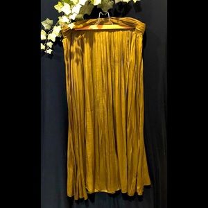 J. Crew Point Sur Crinkled Maxi Skirt - Olive Drab